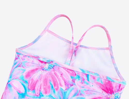 Image of Girls Swimsuits One-Piece Bathing Suits Multicolor Kids Sport Summer Beach Swimwear for 2-10 Years Old