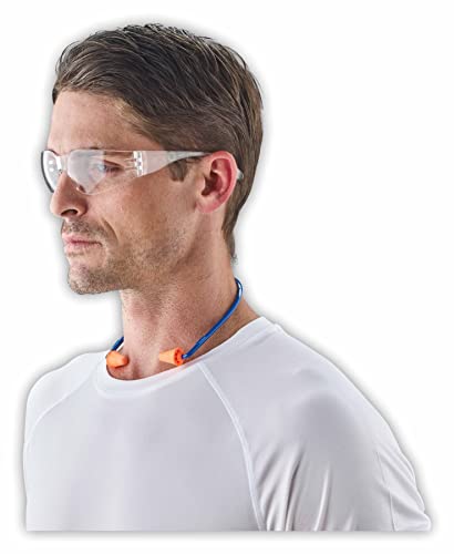 Image of 3M Safety Band Style Hearing Protector, Orange Ear Tips, Earplugs (Pack of 2)