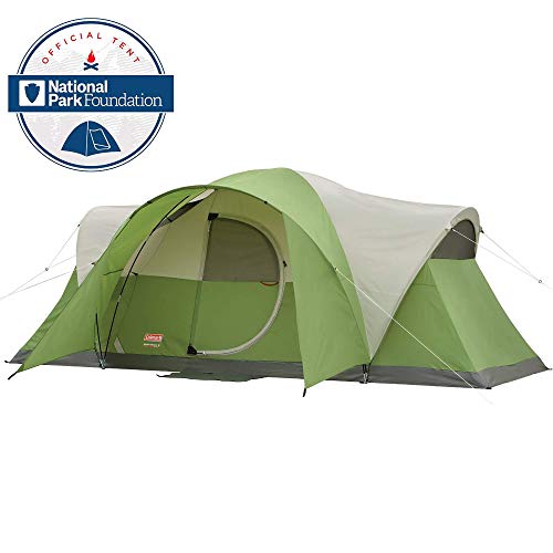 Coleman 8-Person Tent for Camping | Elite Montana Tent with Easy Setup (Renewed)