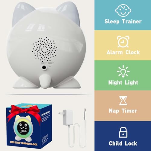 I·Code A100 Ok To Wake Kids Alarm Clock,Toddler Sleep Training Clock thumb #4