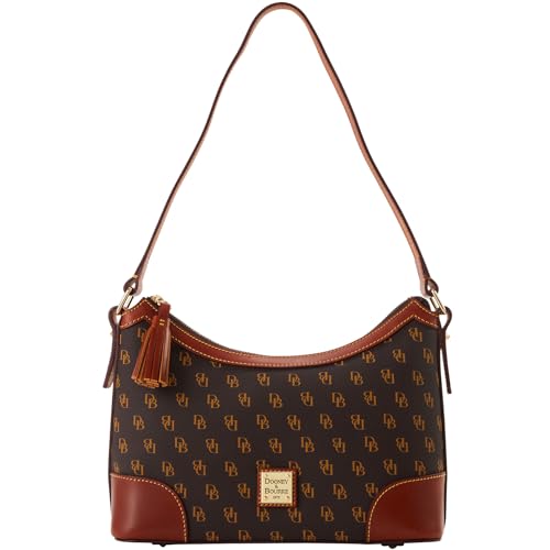 Dooney & Bourke Handbag, Gretta Large Shoulder Bag - Brown