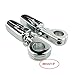 Produktbild Motorrad Fußstützen Für Harley Touring Electra Glide FLHT Heritage Softail DYNA Motorrad Fußstifte Männliche Montierung Vorderer Hintere Fußstütze Pedale (Color : 38mm Chrome Set)