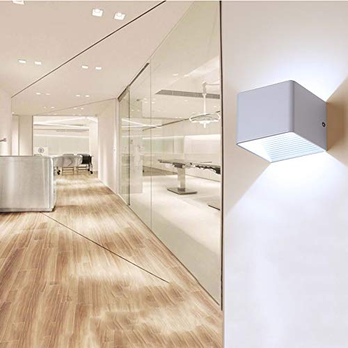 Applique murale LED extérieure IP65 blanche à faisceau réglable