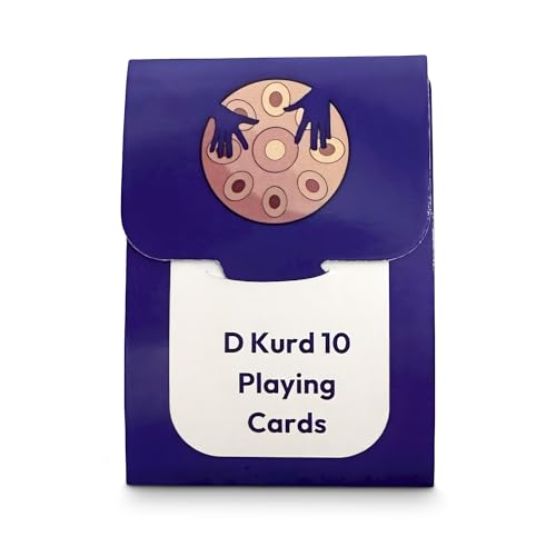 D Kurd 10 Handpan Chord Deck – 32 Playing Cards for Handpan Chords, Progressions & Songwriting – Handpan Accessories & Learning Tool by Rosie Bergonzi