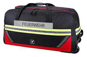 tee-uu TROLLEYBAG EVO Bekleidungstasche | Trolley-Tasche | 90 L Stauraum | Verschiedene Varianten (AB-Feuerwehr)