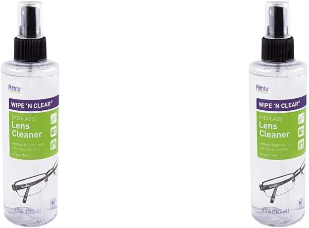 Flents Wipe 'N Clear Eyeglass Lens Cleaner 8 fl oz (236 ml) (Pack of 2)