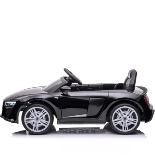 FINOOS Kinderauto A.u.d.i R8 12V Elektroauto mit 2,4 Ghz Fernbedienung, Kinderfahrzeug mit Musik, 2,5-5 km/h… – Bild 4