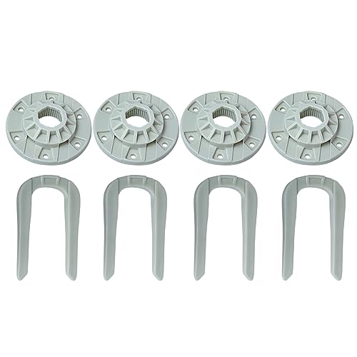 W10528947 Washer Basket Driven Hub Kit Replacement 4 Packs, Compatible with Maytag and Other Washers, Replaces W10396887 W10528947VP AP5665171 PS6012095