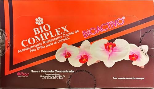 Bioactivo High Shine Hair Conditioner 12 Pack – 0.61 oz Each, Intense Nourishment & Glossy Shine Treatment for All Hair Types