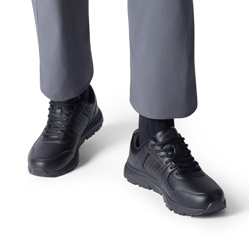 Image of Bruno Marc Men's Non Slip Work Shoes, Waterproof Lightweight Work Shoes & Restaurant or Food Service Sneakers