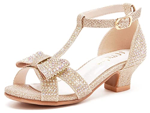 Walofou Toddler Little Kid Big Kid Sandals for Girls