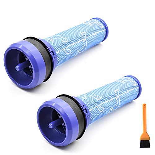 EZ SPARES Compatible Vacuum Parts Replacement for Replacement for DC37 DC39 Pre Motor Filter, Dys Part #923413-01 Vacuum Primary Washable Motor Filter,Vacuums Attachment parts(2pcs)