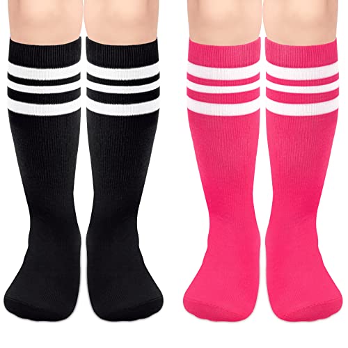 qikqik Toddler Soccer Socks Kids Soccer Socks Boys Baseball Sock Youth Football Sock Girls Softball Accessories Team Sports