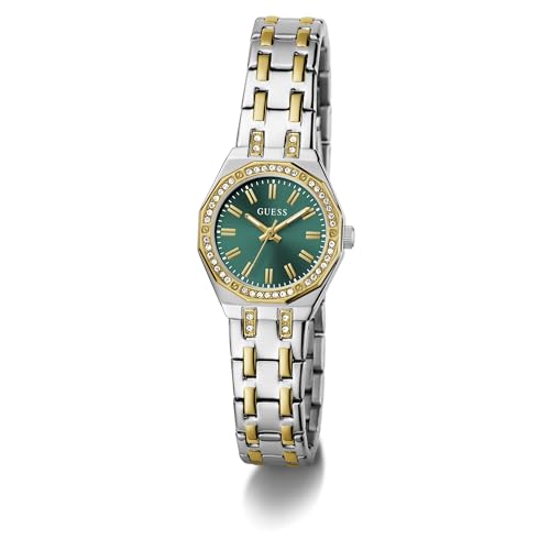 Montre femme Guess Pixie cadran vert pour style chic quotidien - 5