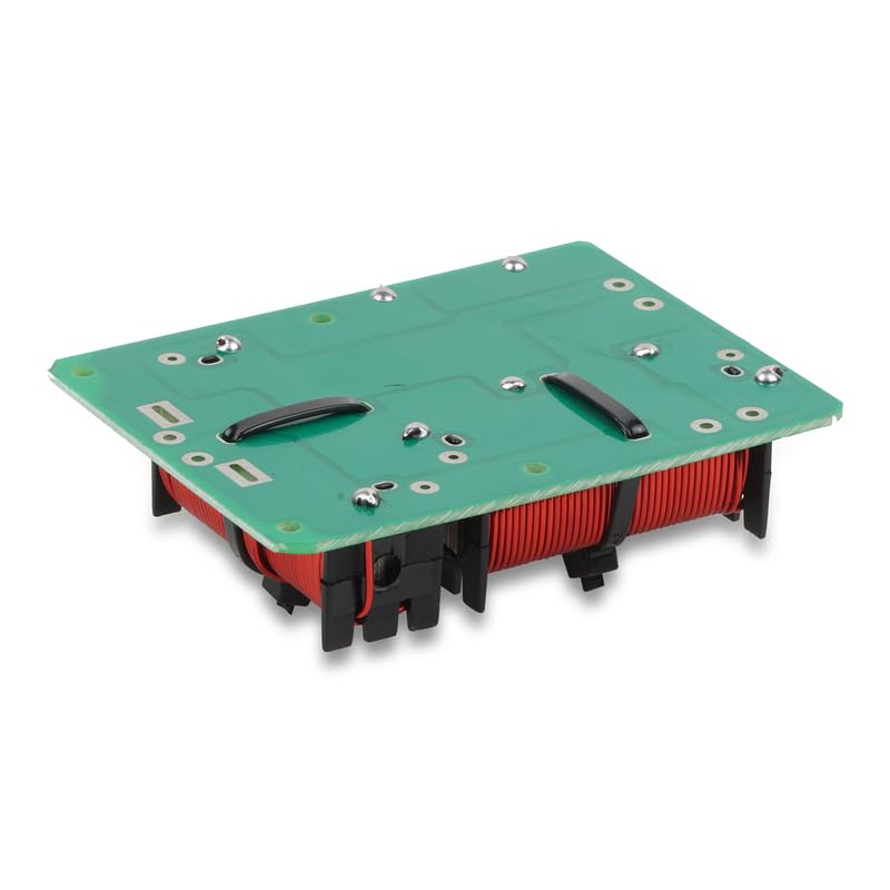 Image of 2 Way Crossover Board 2 Unit, 120W Max Power 2 Way HiFi Speaker Crossover Network, Heavy Duty 100% Pure Copper Inductor 4 to 8 Ohms Frequency Deviders