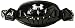 Under Armour Boys Gameday Armour Chin Strap, Black (001)/White, One Size