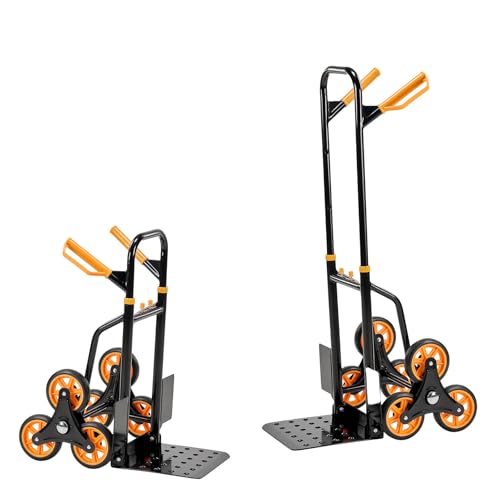 Carretilla de mano Stair Climber con sistema 3 ruedas 330 lb miniatura 1