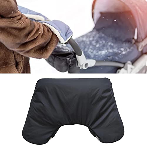 Amagogo Abafador de mão para carrinho de bebê capa de mão de lã para carrinho de bebê