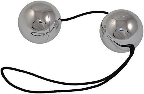 Argento silicone Benwa balls con istruzioni per esercizi Kegel …