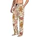 Ollabaky Men's Pajama Pants Cute Christmas Gingerbread Separate Bottoms Mens Sleep Lounge Pants Pjs with Pockets, M