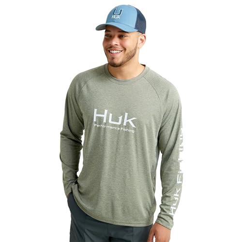 Pursuit Heather Long Sleeve Shirt, Fishing Shirt for Men