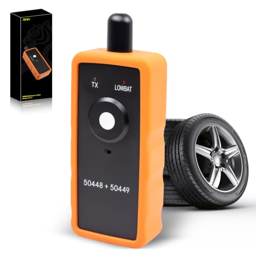 Oktiger 2IN1 TPMS Relearn Tool for GM and Ford Series Vehicles, Fit for Chevy GMC Buick Cadillac Ford Lincoln Mazda 2004-2022, EL-50448 & EL-50449 Tire Sensor Activation Reset, 9V Battery(Not include)