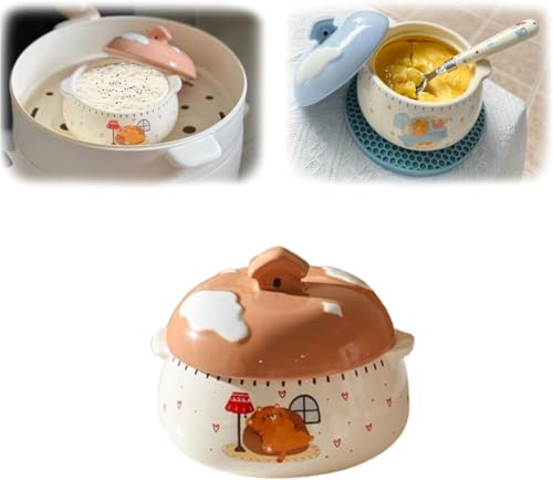 Ornatego ���킢���q�L�̏����q 350ml�b���q�����E�X�[�v�ɍœK�b�d�q�����W���H��@�Ή��b�W�t���ŕ֗��b�ۂ��Ă舤�炵���f�U�C���̘a�H�� ������E���q������p (�u���E��,1��)