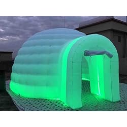 5m Aufblasbares Kuppelzelt mit LED-Lichtern – Das perfekte Party-Iglu für Hochzeiten, Events und unvergessliche Nächte!