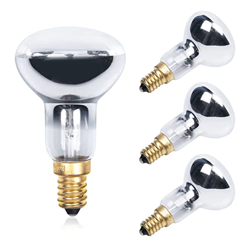 Bonlux R50 Spot Reflector Bulbs SES Small Edison Screw Cap E14 R50 Spotlight Bulbs 40W Small Screw Dimable, AC220-240V, Warm White 2800K(4-Pack) Bonlux R50 Spot Reflector Bulbs SES Small Edison Screw Cap E14 R50 Spotlight Bulbs 40W Small Screw Dimable, AC220-240V, Warm White 2800K(4-Pack)