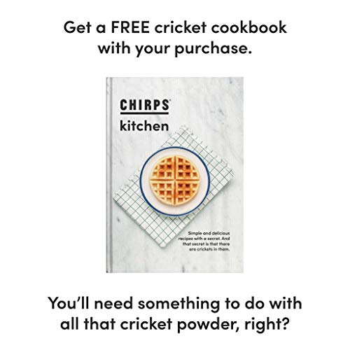 Chirps-Cricket-Protein-Powder-Blend-Made-with-Cricket-FlourCricket-Powder-and-Plant-Protein-Dairy-Free-Gluten-Free-Gut-Health-Keto-Protein-Powder