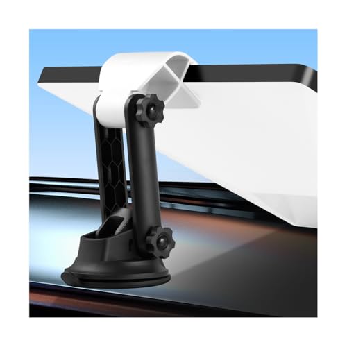 Norkmdi Starlink Mini Car Mount, Suction Cup Star-Link Adjustable Vehicle Dashboard Bracket Adapter, Portable Automotive Roof Rack Dash Satellite Signal Mounting Accessories, Universal Fit