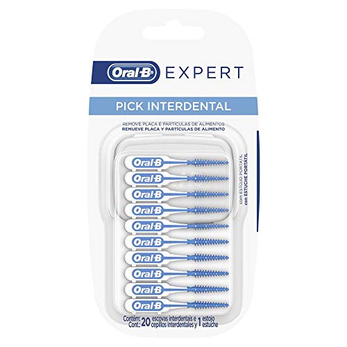 Escova Dental Oral B Expert Interdental COM 20 UNIDADES+Estojo