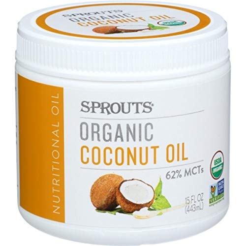 Sprouts Organic Coconut Oil , 15 Fl Oz (1) Grocery