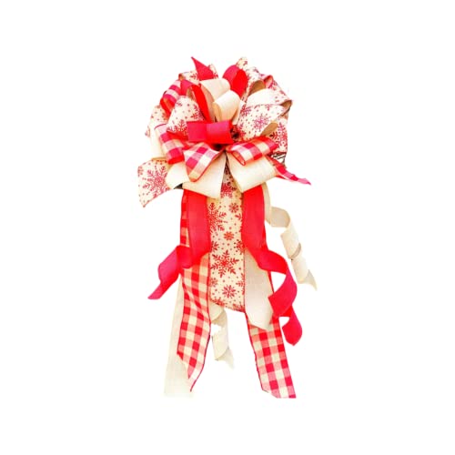 Christmas Bow Mailbox Bow Wreath Bow Handmade Products