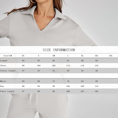Constituent Clothing Travel Sets for Women, 2 Piece Outfits Lounge Sets Casual Long Sleeve Sweatsuits, 2025 Matching Sets2