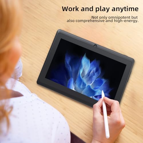Image of 7 inch Tablet, Android 12 Tablet PC, 32GB Storage 4GB RAM Tablets Quad Core Processor Android Tablet PC 2MP+5MP Dual Camera 3000mAh Battery, WiFi Bluetooth 7 inch LED IPS compatible Computer Tablets.