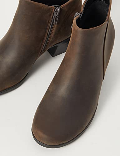 Clarks Un Lindel Zip, Stivaletti Donna, Marrone