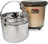 thermo chef o bimby tm5  THERMOS isolamento termico sotto vuoto cuoco navetta fornello portando tipo metallico di bronzo RPC-4500 BZM (Giappone import / Il pacchetto e il manuale sono in giapponese)