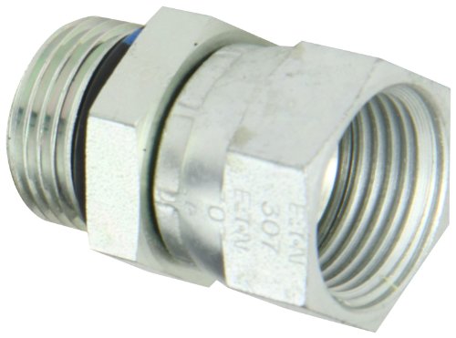 Eaton Aeroquip 2266-12-12S Steel Flared Tube Fitting, Adapter, 1-1/16