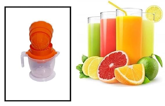 Image of Hand Juicer with Handle & Spout - Ideal for Oranges and Lemons