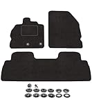 grand scenic sitze ✅ FUSSMATTEN VORNE + Clips passend für Renault Scenic 3 III 2009 - 2016 Scenic JZ Grand Scenic