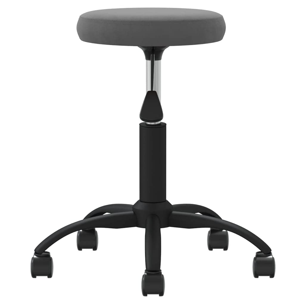 Generico Sgabello da Massaggio in Velluto Grigio Scuro,Salute e Bellezza,Cura della Persona,Massaggi e Relax,Poltrone da Massaggio,Grigio,3.95 kg,3085739