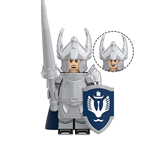 HQSGDMN 6 Stück Minifiguren Adventskalender Sammlung Minifiguren Set Serie Custom Minifiguren zum Sammeln für alle Nubs… – Bild 8