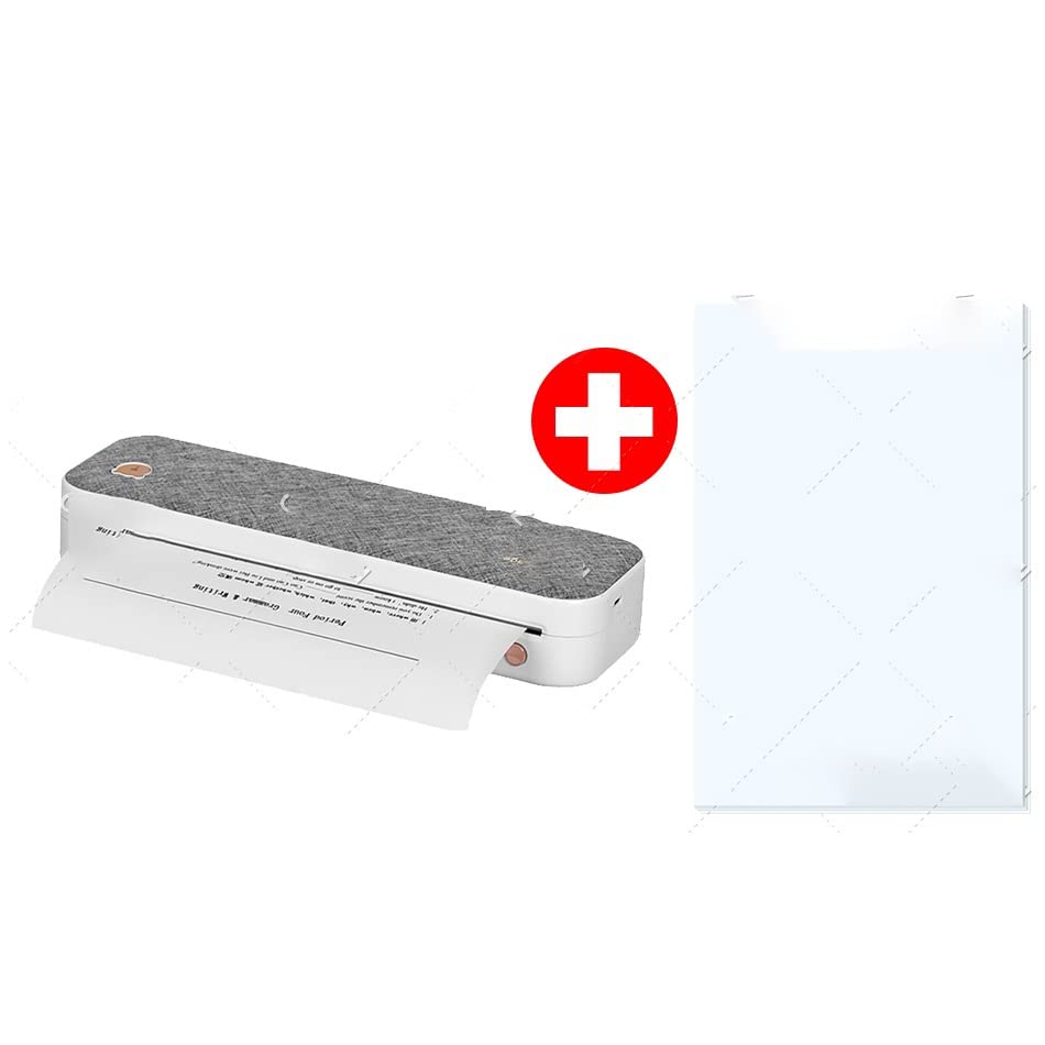 Image of Printer Machine Wireless Portable Thermal Paper for Travel Business Office Work Homework(Add Fold 10Year)