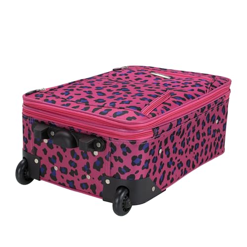 Rockland Fashionable Softside Luggage Set