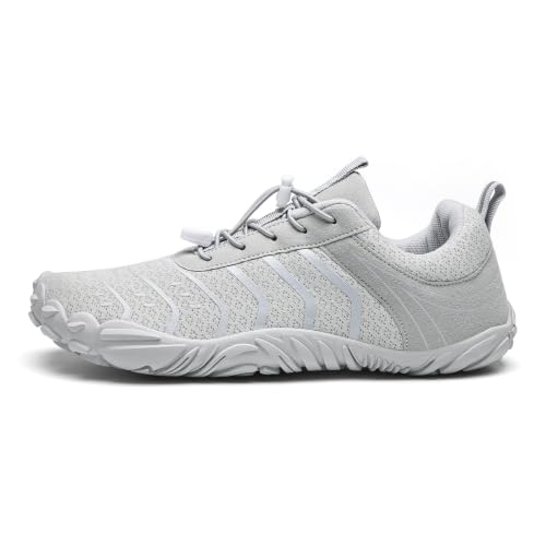 Image of Hiking Barefoot Shoes for Women Men Breathable & Non-Slip Athletic Barefoot Wide Toe Water Shoes Lightweight Perfect for Walking,Running,and Swimming
