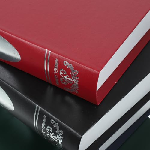 Faux livres décoratifs en papier couché et ornement de style rétro antique - 3