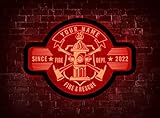 Firefighter Neon Sign, Firefighter Gift for Him, Firefighter LED Sign, Firefighter Fathers Day Gift, Firefighter Gift Personalized