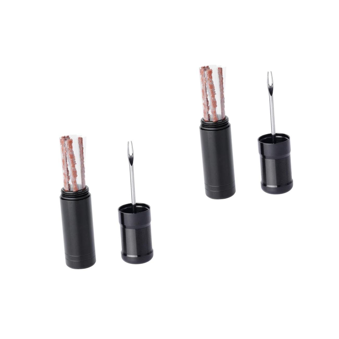 Alipis 2 Sets Cycling Tire Repair Kit for Bike Tire Repair Tool Sturdy Mini Screwdriver Tubeless Road Bikes