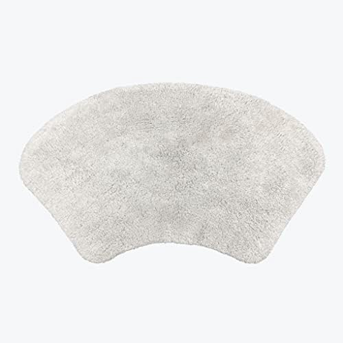 Allure Curved Bath Mat 48 x 80cm 100 Cotton Shower Mat, Supersoft